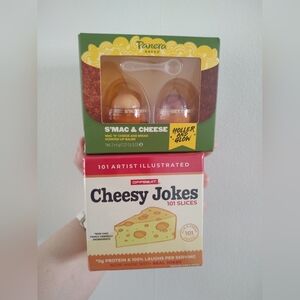 101 Cheesy Jokes & Panera Bread S'mac & Cheese Scented Lip Balms (Both New)